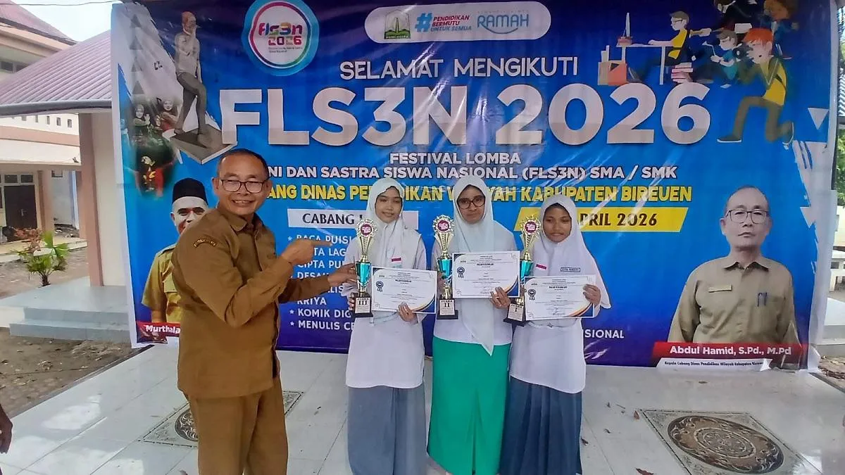 220 Siswa SMA/SMK Bireuen Ikuti FLS3N Tingkat Kabupaten, Ini Daftar Pemenang Sejumlah Cabang