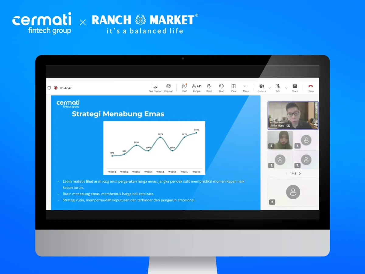 Cermati Fintech Group dan Ranch Market Gelar Cermatalks untuk Perkuat Ketahanan Finansial