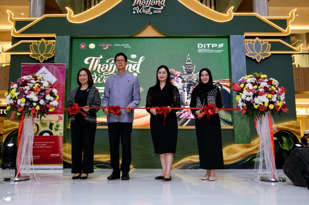 Thailand Week 2026 Resmi Dibuka di Surabaya, Targetkan Negosiasi Dagang Lebih dari Rp15 Miliar