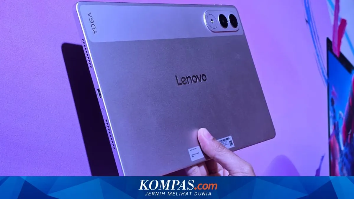 Menjajal Lenovo Yoga Tab: Tablet Android dengan Desain Tipis dan Fitur AI untuk Produktivitas