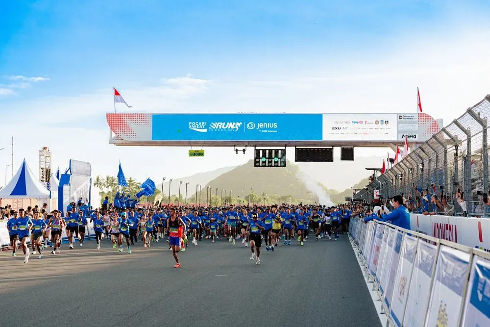 POCARI SWEAT Run Lombok 2026 Digelar di Sirkuit Mandalika, Diikuti Lebih dari 9.200 Pelari