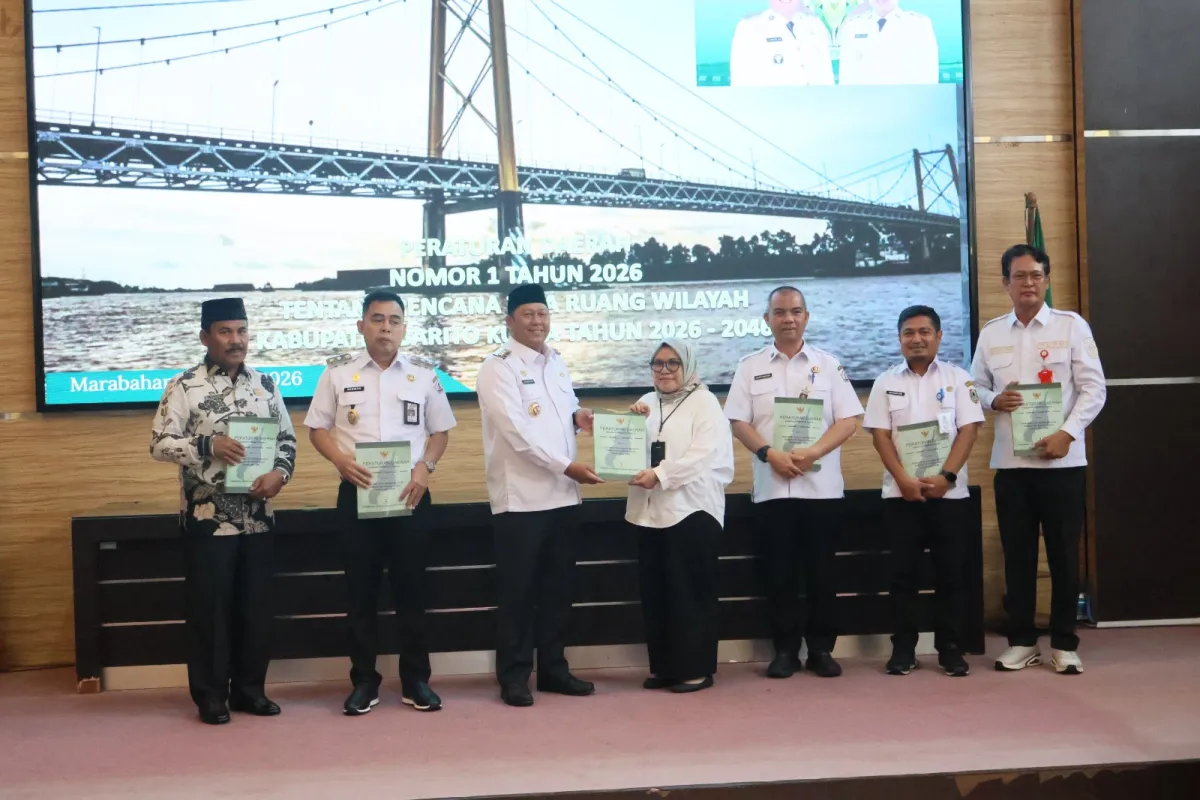 Pemkab Barito Kuala Sosialisasikan Perda RTRW yang Mengatur Tata Ruang 242.672 Hektar