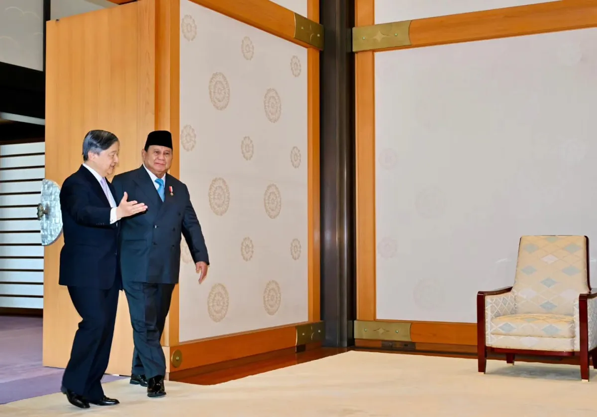 Prabowo Bertemu Kaisar Naruhito di Tokyo, Bahas Investasi hingga Lingkungan dalam Diplomasi Dua Jam
