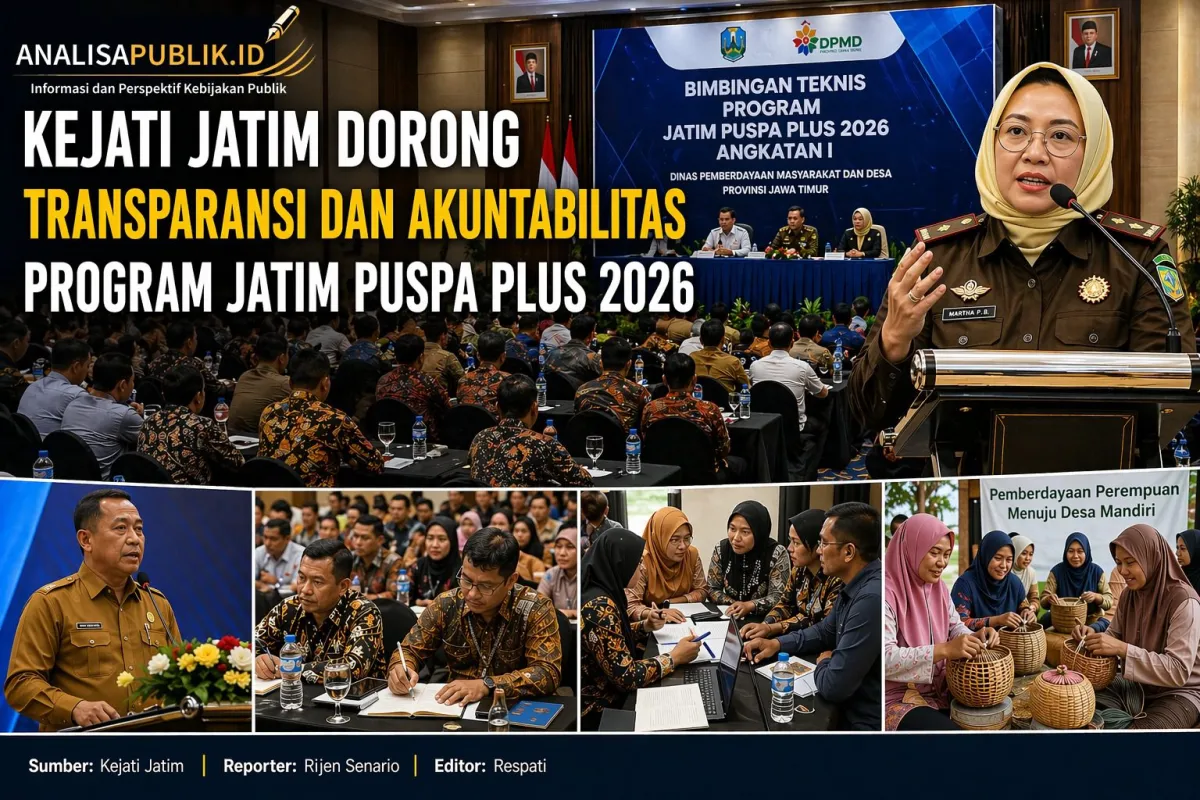 Kejati Jatim Tekankan Transparansi dan Akuntabilitas dalam Program Jatim Puspa Plus 2026