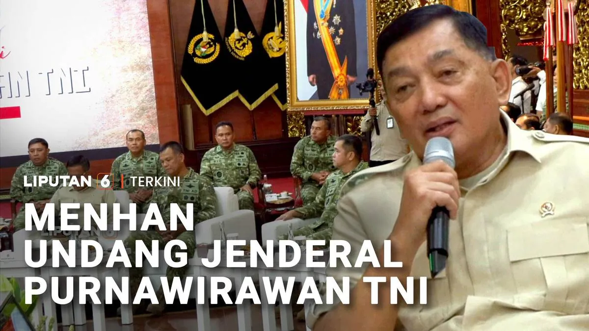 Menhan Sjafrie Sjamsoeddin Undang Jenderal Purnawirawan TNI untuk Pertemuan Tertutup di Kemhan