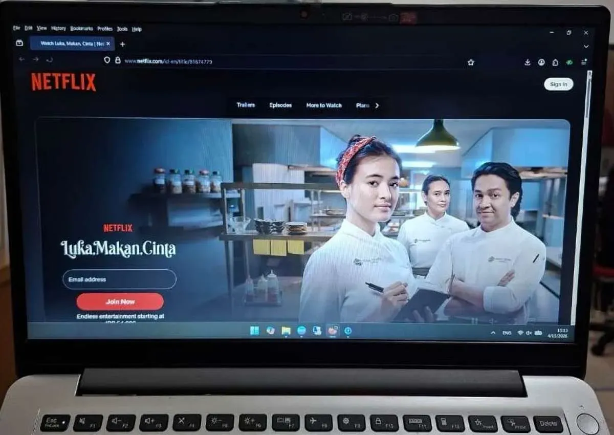 Luka, Makan, Cinta Masuk 10 Besar Serial Netflix Non-Inggris Terpopuler Global April 2026