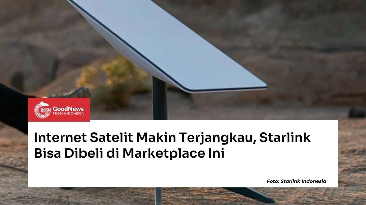 Perangkat Starlink Resmi Kini Dijual di Blibli, Ada Opsi Cicilan Nol Persen