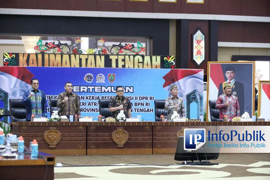 Pusat dan Daerah Perkuat Sinergi Penyelesaian Agraria dan Tata Ruang di Kalimantan Tengah