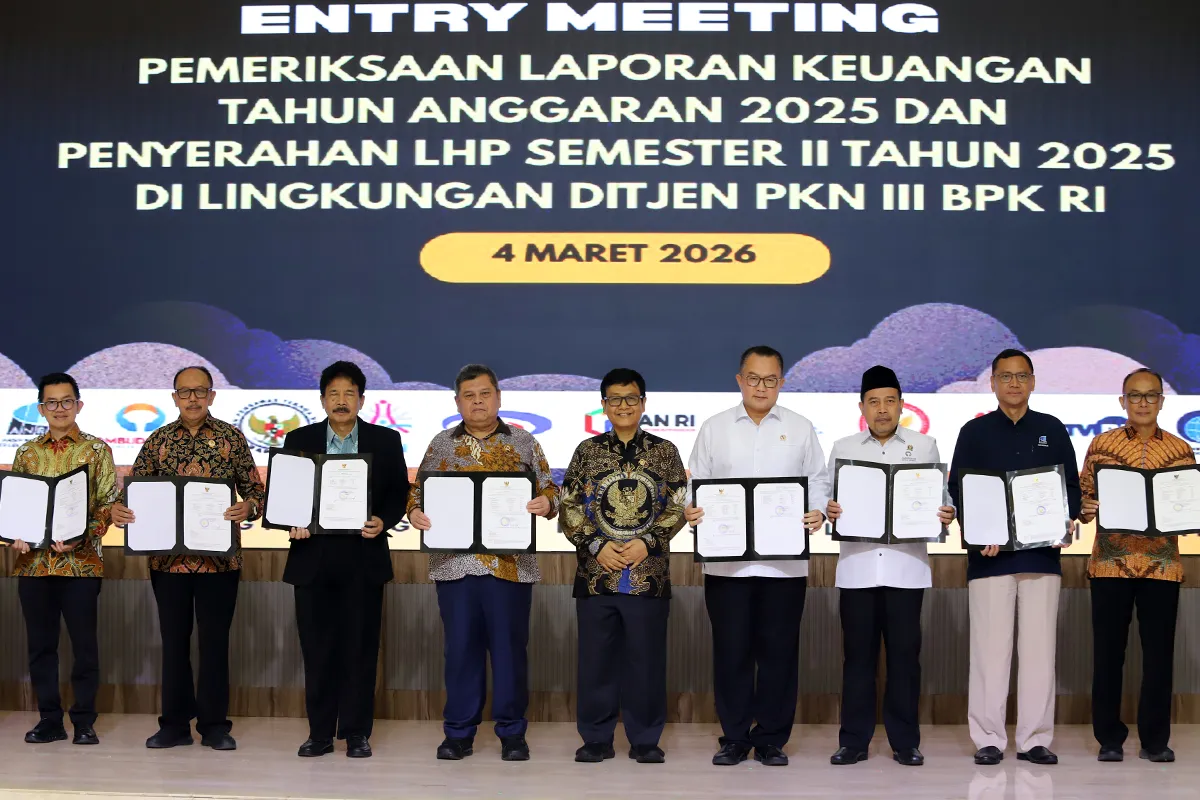 Kepala BPKP Hadiri Entry Meeting Pemeriksaan BPK atas Laporan Keuangan