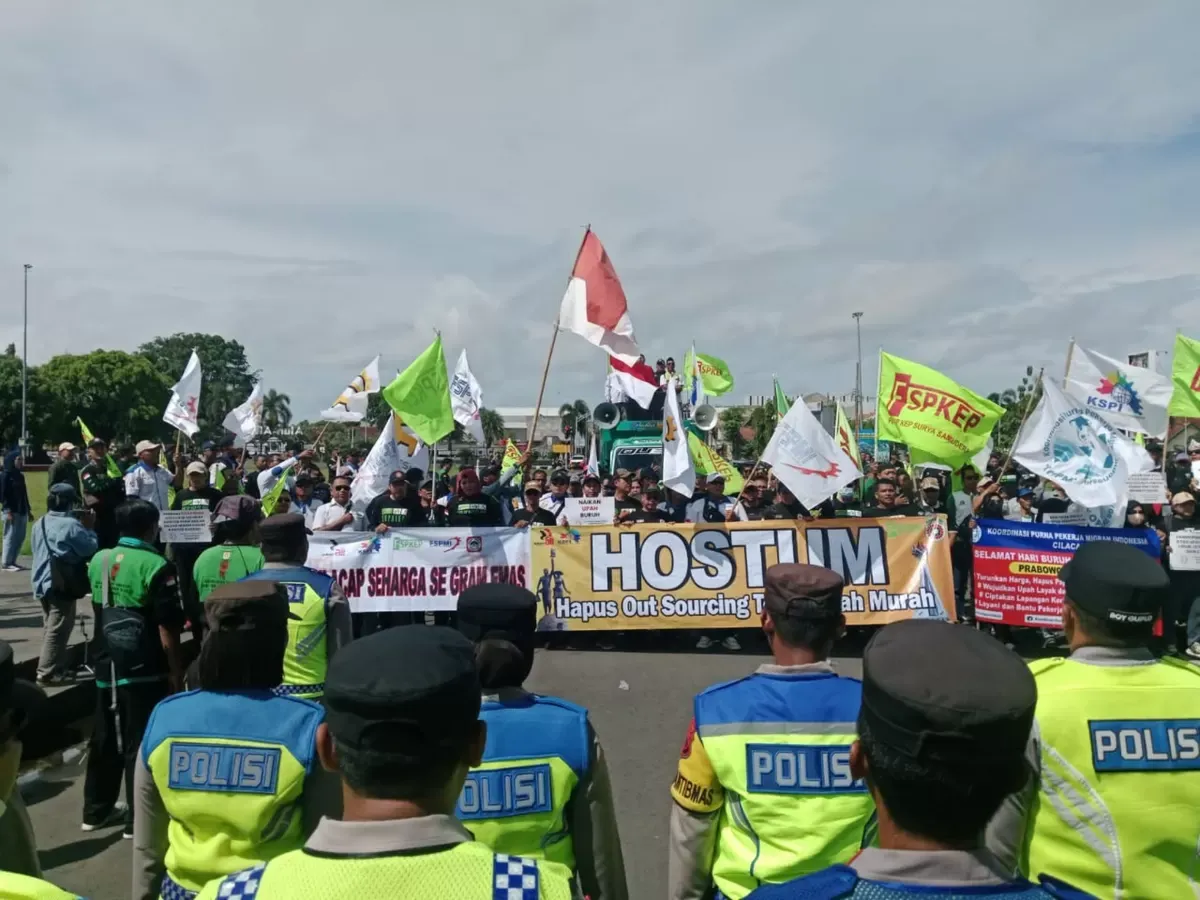 May Day 2026 di Cilacap: Aliansi Buruh Sampaikan Enam Tuntutan Perubahan Ketenagakerjaan