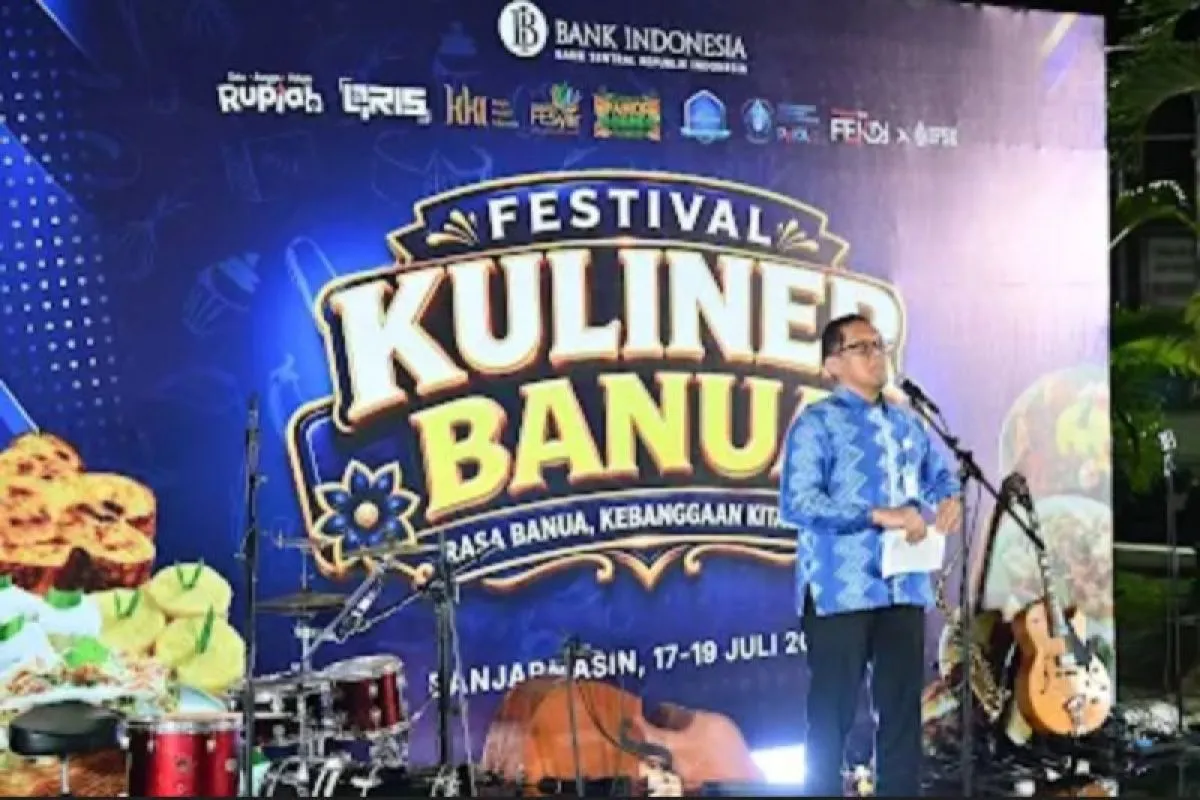 Festival Kuliner Banua Catat 5.000 Transaksi QRIS, UMKM Raup Rp200 Juta dalam Tiga Hari