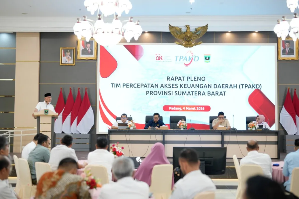 Pemprov Sumbar Dorong Pemerataan Akses Keuangan, UMKM Masih Terkendala Pembiayaan