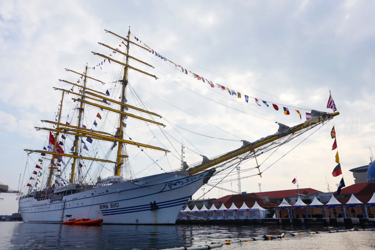 KRI Bima Suci Siap Pelayaran Lintas Samudra, Gabungkan Latihan Taruna dan Diplomasi Maritim
