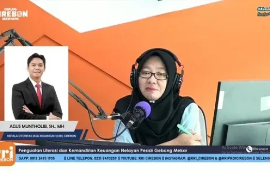 OJK Cirebon Dorong Literasi dan Akses Keuangan Formal bagi Nelayan Gebang Mekar