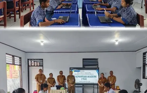 Dinas Pendidikan Sitaro Pastikan Akses Internet Sekolah Stabil Selama Pelaksanaan TKA 2026