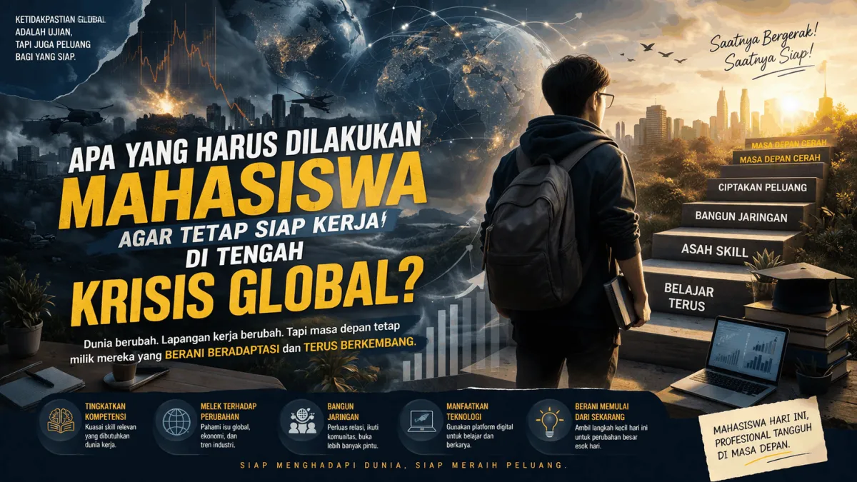 Langkah Mahasiswa agar Tetap Siap Kerja di Tengah Krisis Global