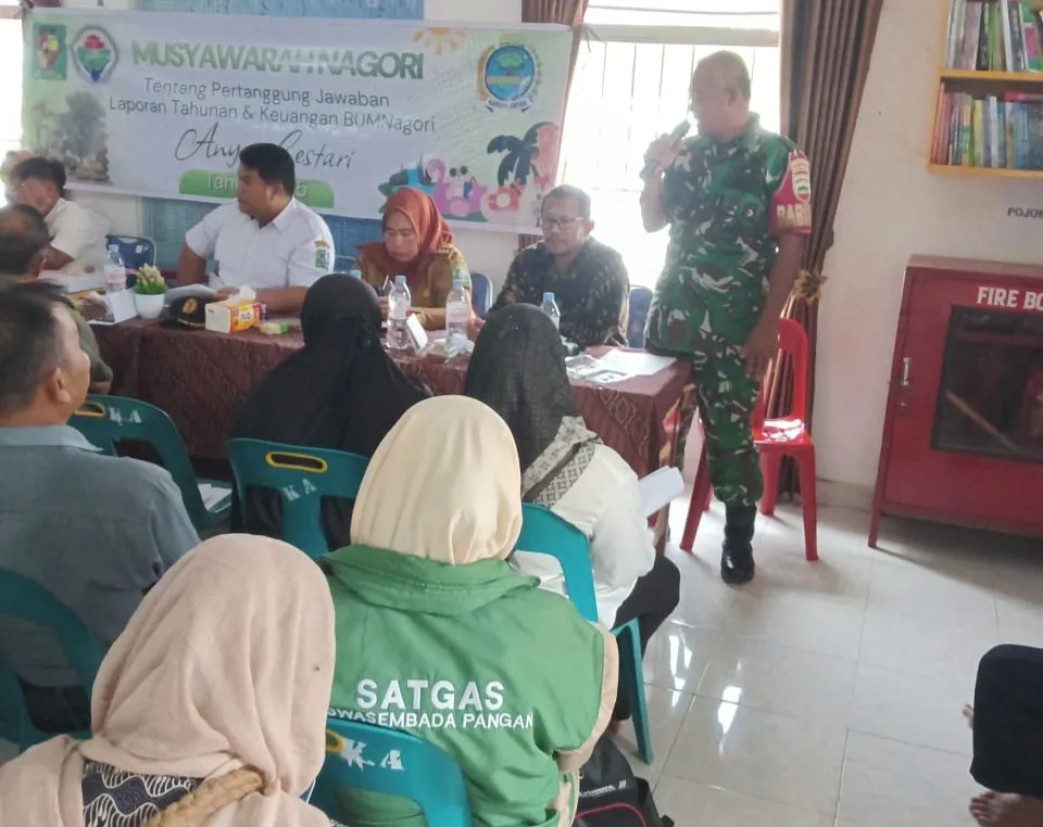 Musdes Tahunan BUMNagori Karang Anyar Digelar, Dorong Transparansi dan Akuntabilitas