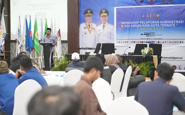 KONI Kota Ternate Gelar Workshop Pelaporan Administrasi dan Keuangan, Dirangkai Rakerkot 2026