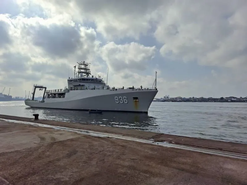 KRI Canopus-936 Sandar di Lagos, Lanjutkan Etape Pelayaran ke Cape Town