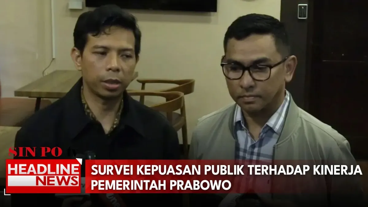 Survei Nusantara Riset Catat Tren Positif Kepuasan Publik terhadap Kinerja Pemerintah Presiden Prabowo