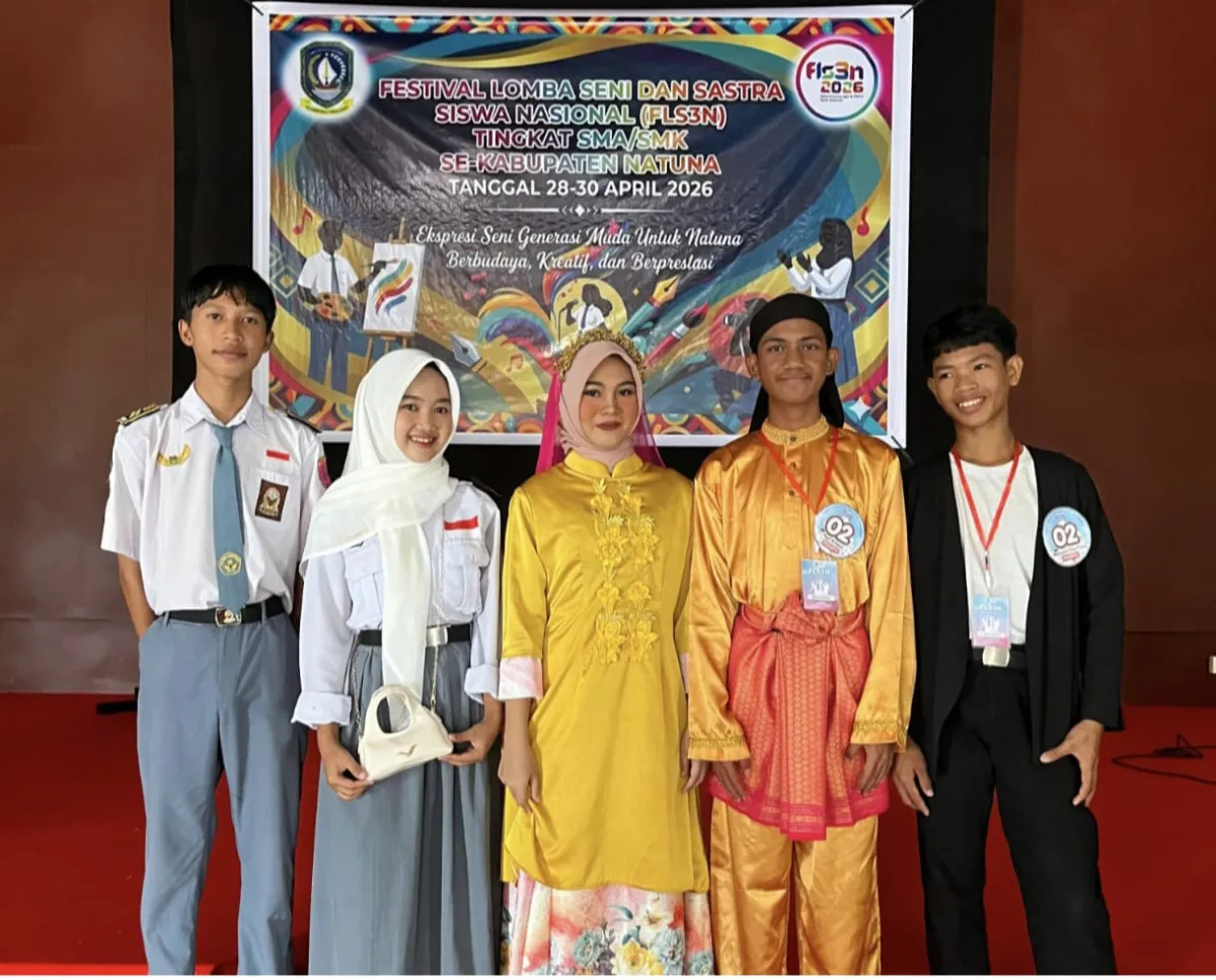 SMKN 1 Bunguran Barat Raih Sejumlah Prestasi di FLS3N Natuna 2026, Dian Ardila Lolos ke Tingkat Provinsi
