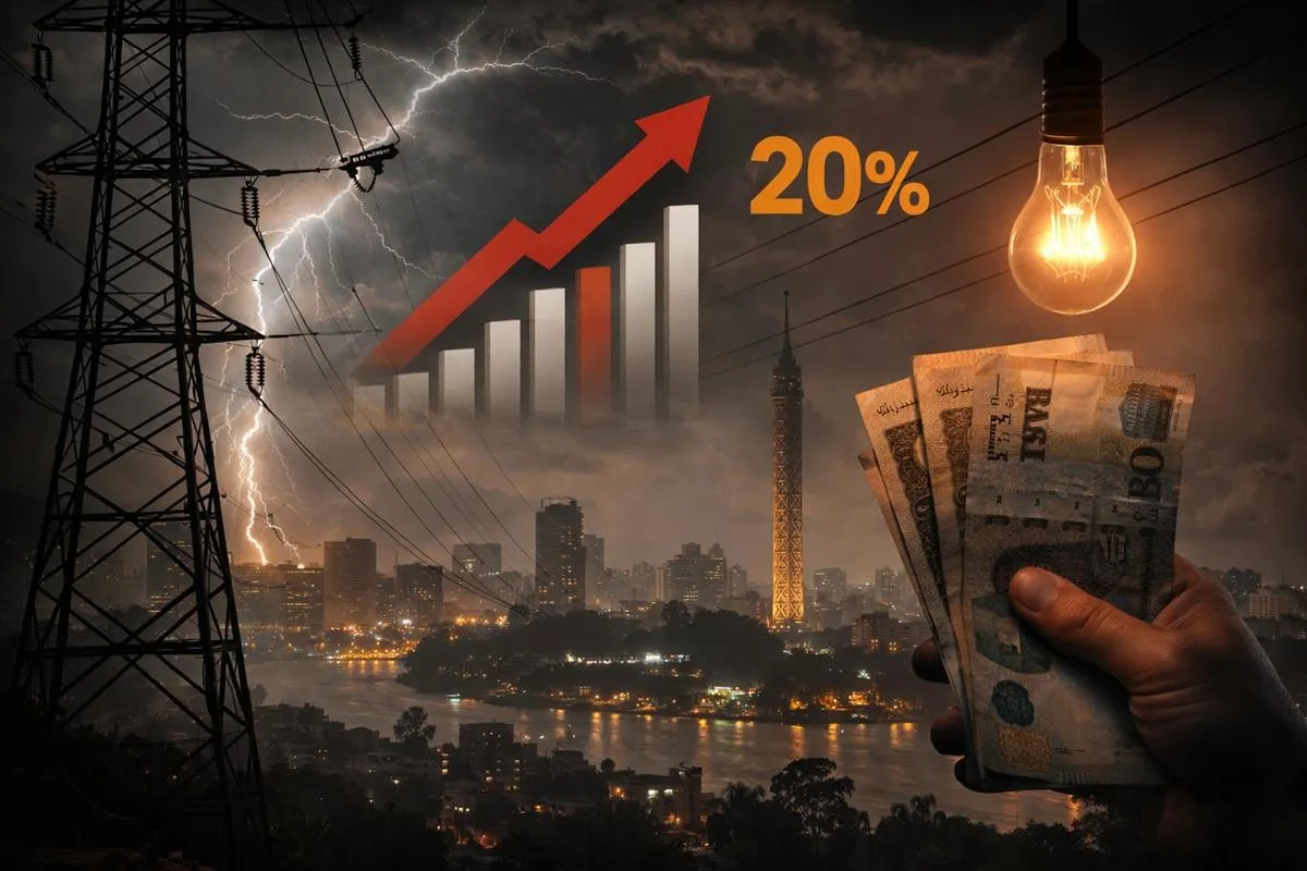 Mesir Naikkan Tarif Listrik untuk Konsumen Besar dan Sektor Komersial Mulai April 2026