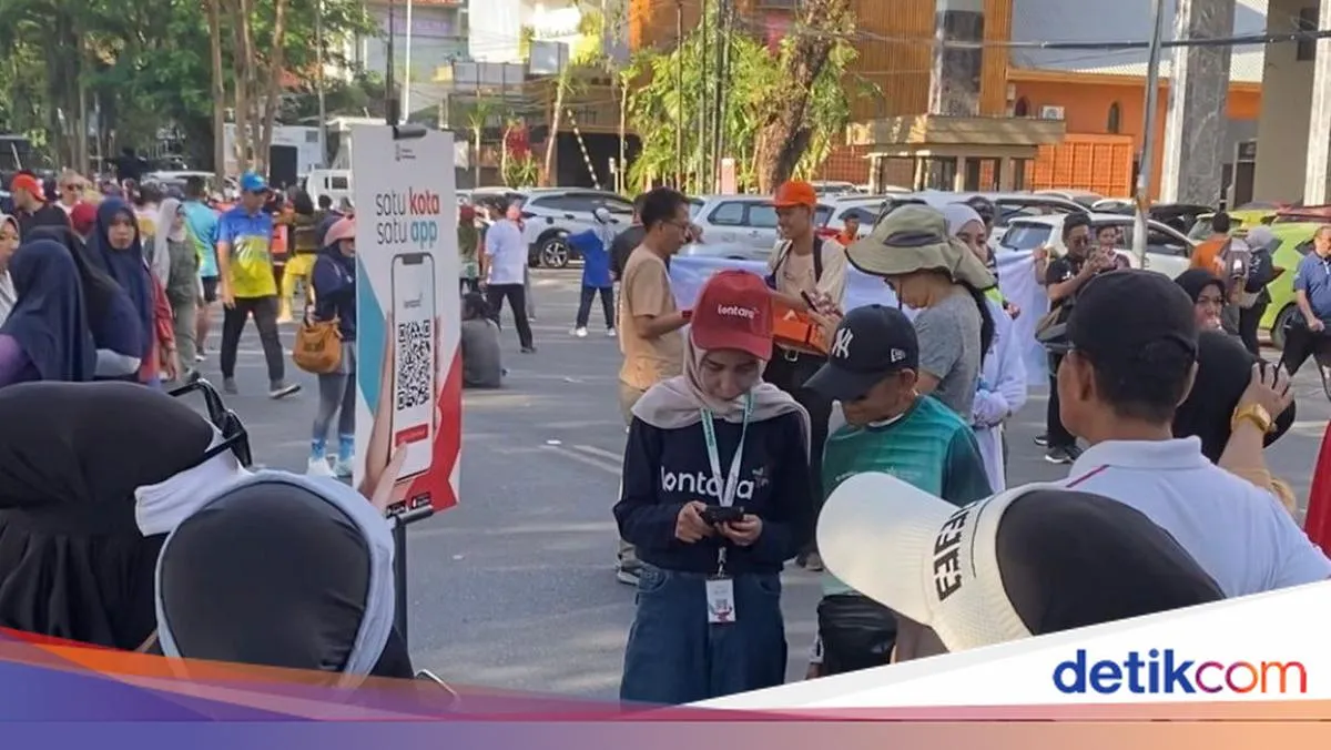 Pemkot Makassar Dekatkan Layanan Aplikasi Lontara+ kepada Warga Saat CFD