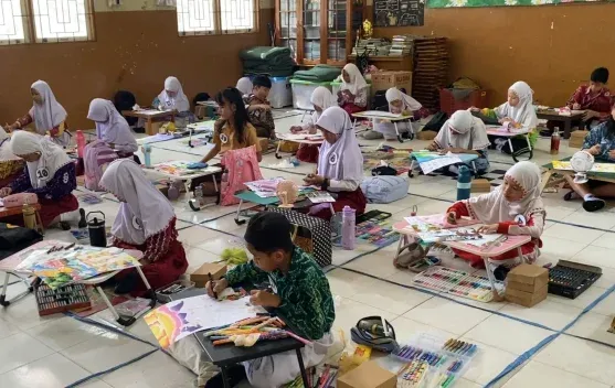 144 Siswa SD Ikuti FLS3N Tingkat Banjarmasin Tengah, Tujuh Cabang Dilombakan