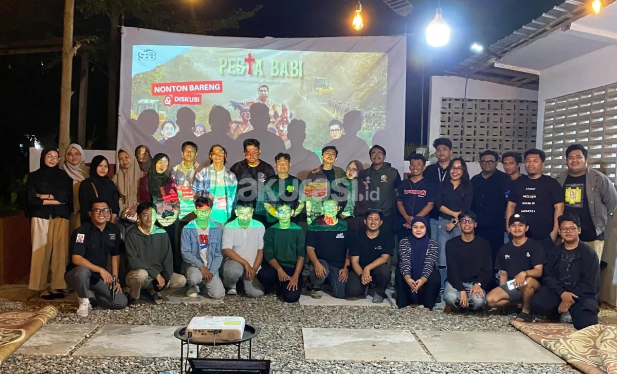 Komunitas Sineas Besai Berinta Putar Film Dokumenter “Pesta Babi” di Bontang, Buka Diskusi Isu Sosial-Lingkungan