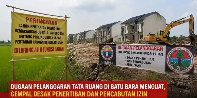 GEMPAL Batu Bara Soroti Maraknya Alih Fungsi Lahan, Minta Pengawasan Tata Ruang Diperkuat