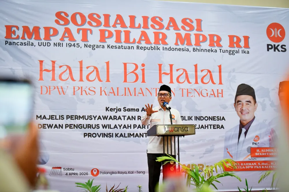 Presiden PKS Almuzzammil Yusuf Kunjungi Kalteng, Soroti Pentingnya Kesadaran Kolektif Empat Pilar MPR RI Hadapi Krisis Global