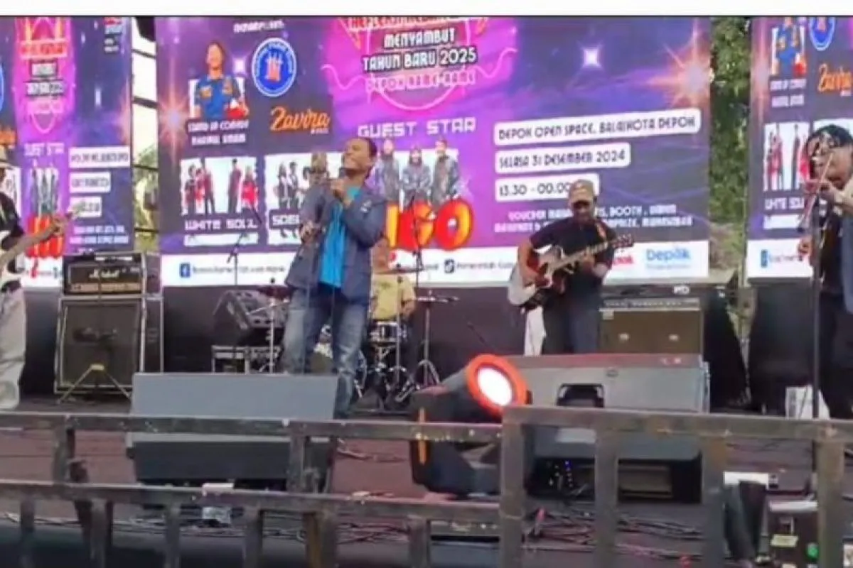 Band PWI Kota Depok Tampil di Lebaran Depok 2026