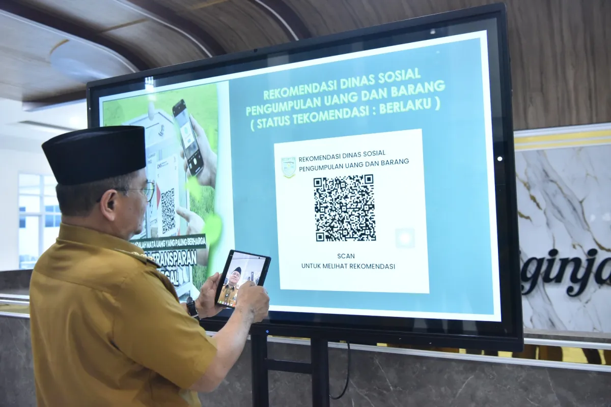 Pemkot Jambi Luncurkan Penertiban Kotak Amal dengan Sistem Pindai Barcode
