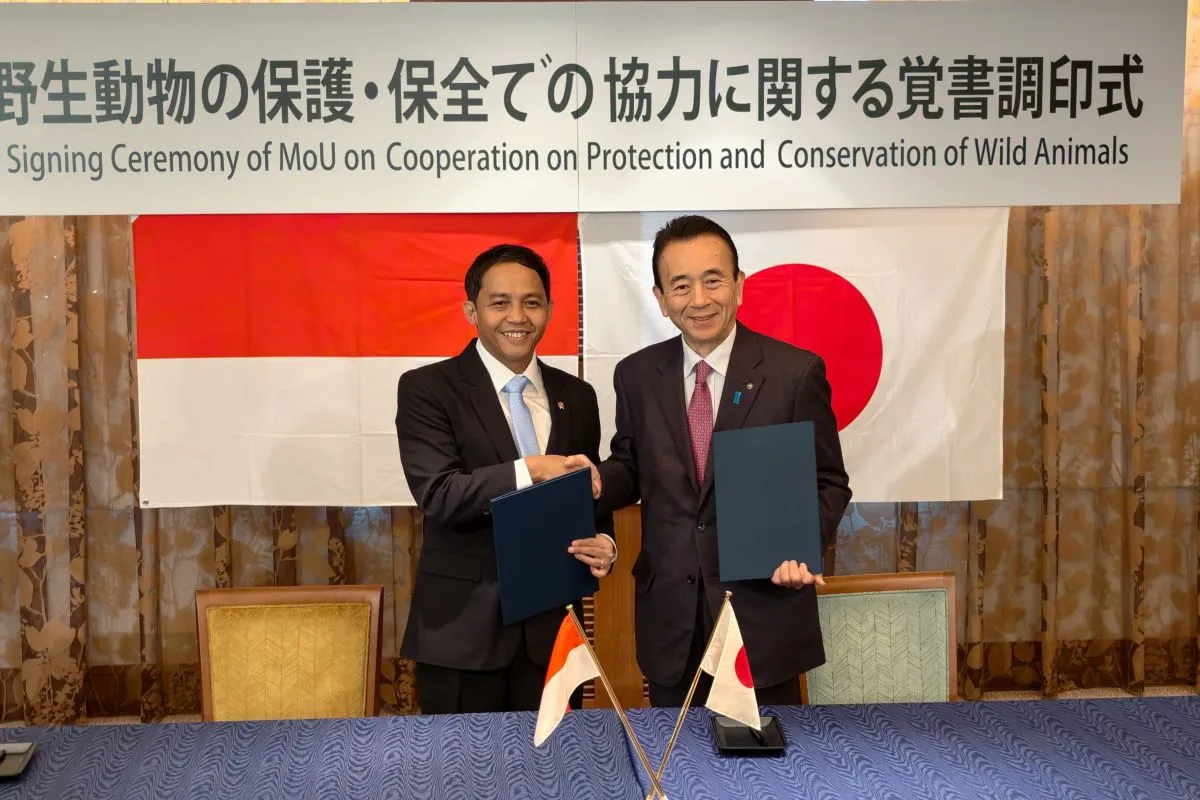 Indonesia–Jepang Perkuat Diplomasi Hijau lewat Kerja Sama Konservasi Komodo