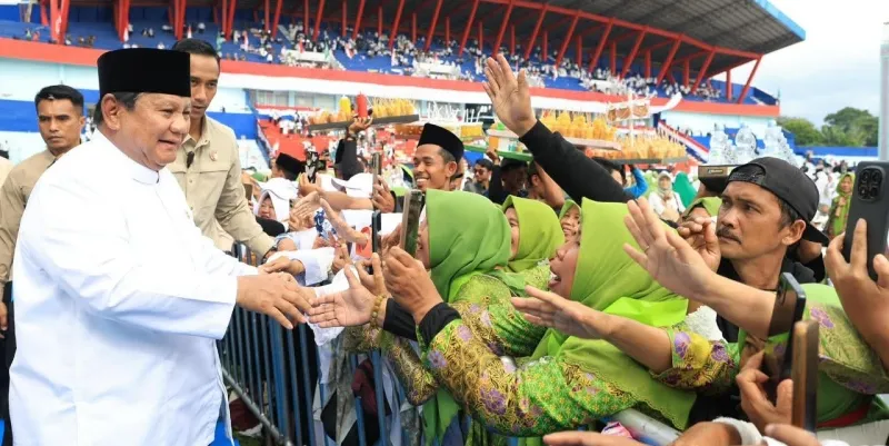 Survei TBRC: 84,6% Responden Puas atas Kinerja Presiden Prabowo
