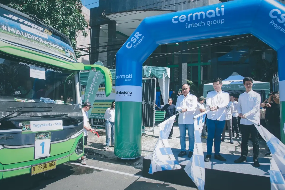 Cermati Fintech Group Gelar Program Mudik Gratis untuk 225 Pemudik