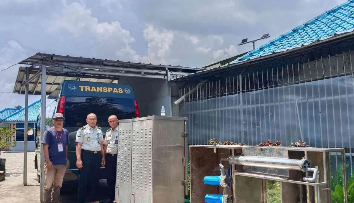 Lapas Kelas IIA Metro Serahkan Barang Hasil Lelang kepada Pemenang