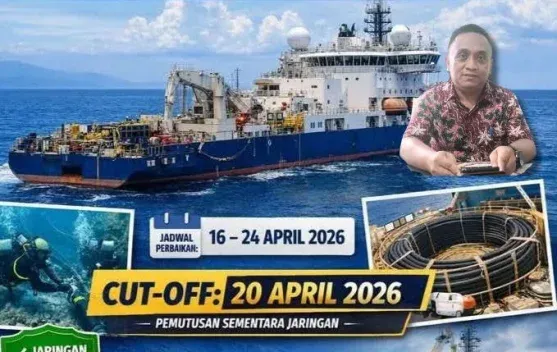 Gangguan Internet Akibat Perbaikan Palapa Ring Tengah Disebut Tak Ganggu Pelaksanaan TKA SD di Sangihe