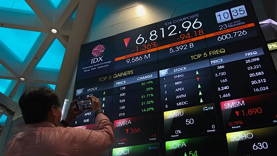 Bursa Asia Menguat, IHSG Ditutup Melemah 0,69% ke 7.389,39