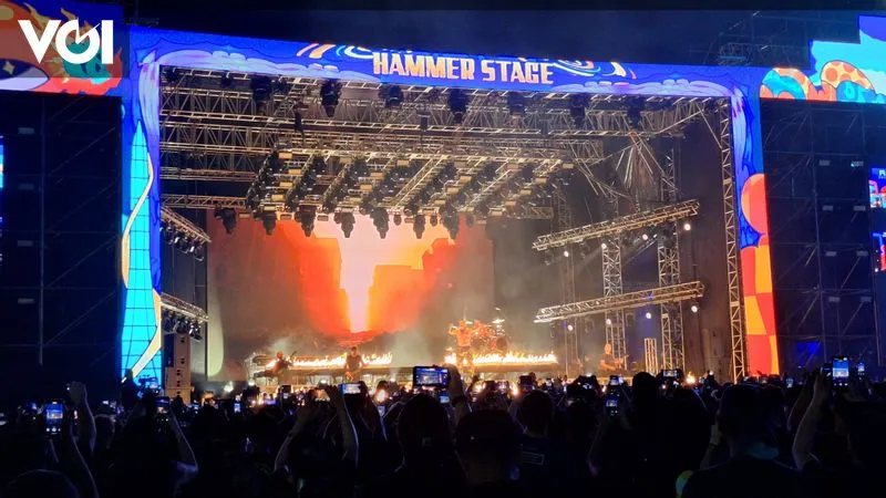 Hammersonic 2026 Tetap Bergemuruh di NICE PIK 2, Ribuan Penonton Padati Festival Dua Hari