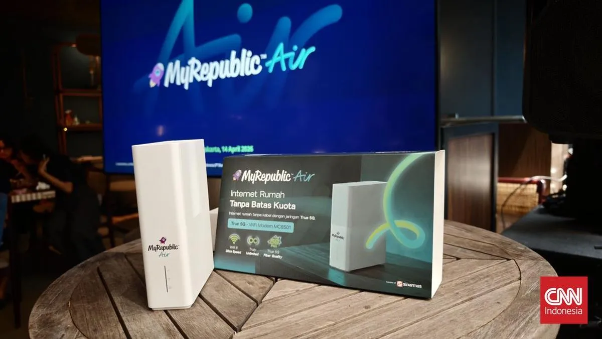 MyRepublic Resmi Luncurkan MyRepublic Air, Internet 5G FWA Mulai Rp100 Ribu per Bulan