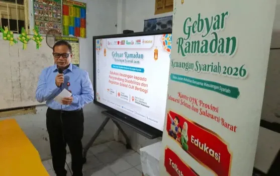 OJK Sulselbar Gelar Edukasi Keuangan Syariah untuk Penyandang Disabilitas di Makassar