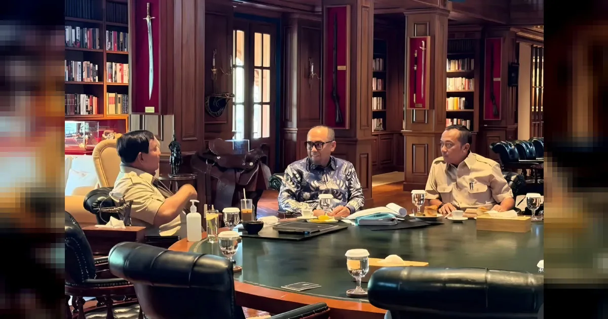Prabowo Bertemu Ketua PPATK di Hambalang, Bahas Evaluasi Transaksi Keuangan Nasional