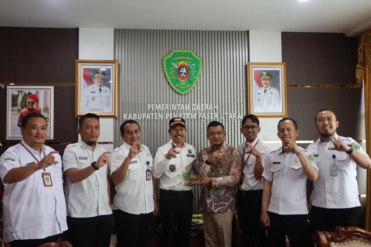 Wabup PPU Terima Monev Keterbukaan Informasi Publik dari Komisi Informasi Kaltim