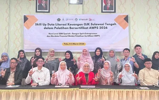 OJK Sulteng dan Hannah Asa Gelar Pelatihan Bersertifikat Literasi Keuangan Syariah di UIN Datokarama Palu