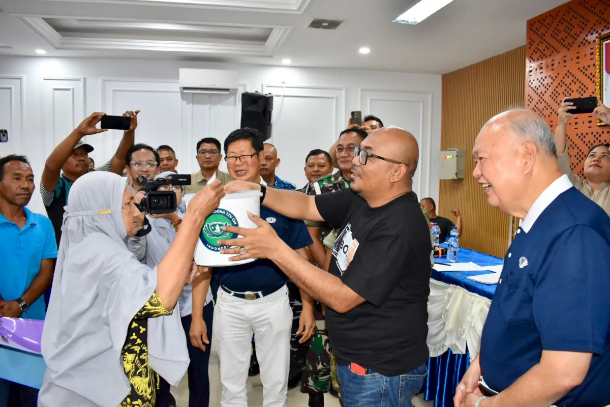 Pemko Sibolga dan Yayasan Buddha Tzu Chi Gelar Verifikasi serta Pengundian Unit Huntap Tahap II