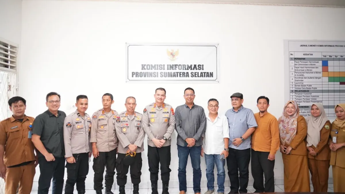 Polda Sumsel dan Komisi Informasi Perkuat Keterbukaan Informasi Publik