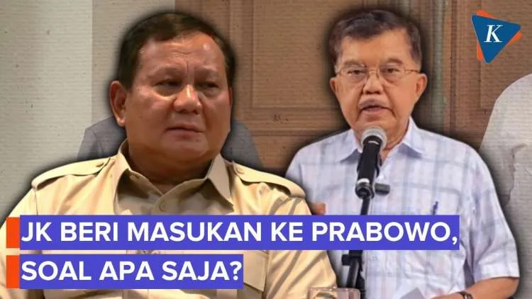 JK Beri Masukan soal Ekonomi dan Diplomasi kepada Prabowo, Nyatakan Siap Bertemu