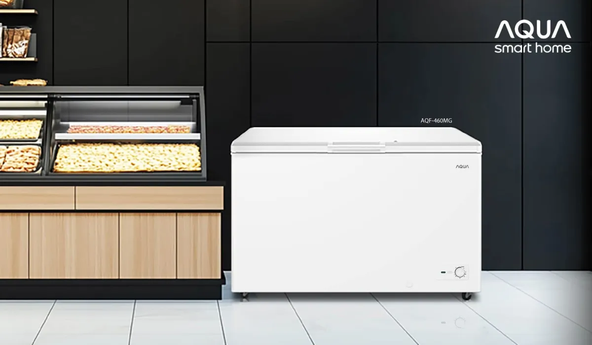 AQUA Elektronik Rilis Chest Freezer AQF-460MG untuk Penyimpanan Makanan Beku
