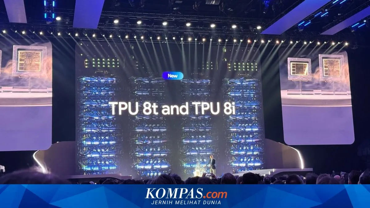 Google Perkenalkan TPU 8t dan TPU 8i, Chip AI Generasi Kedelapan untuk Pelatihan dan Inferensi